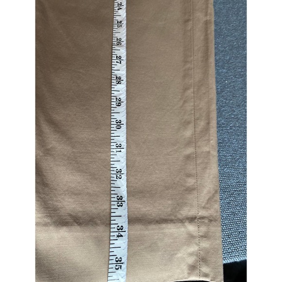 Talbots the Perfect Crop curvy fit Women’s pants size 10 tan cotton summer crop - Picture 13 of 13